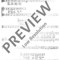 Londoner Straßenrufe - Viola / Tenor