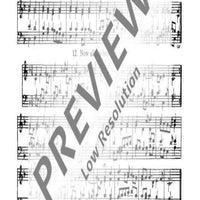 12 Chorales - Performing Score