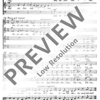 Kantate Nr. 3 - Choral Score