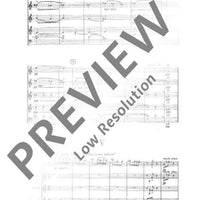 Wind Quintet - Score and Parts