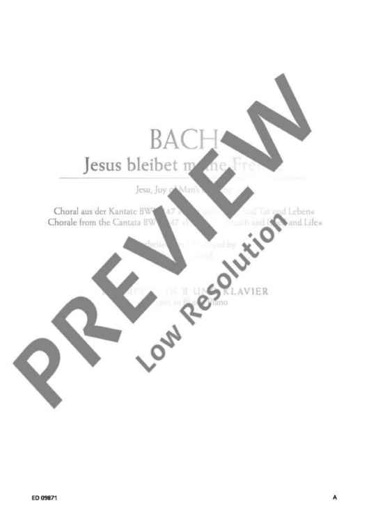 Jesu, Joy of Man's Desiring