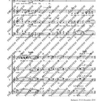 Drei Aphorismen - Choral Score