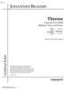 Therese Op.86 No. 1