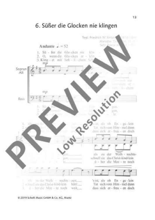 Süßer die Glocken nie klingen
