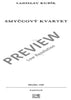 String Quartet - Score and Parts