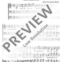 Genialisch Treiben - Choral Score