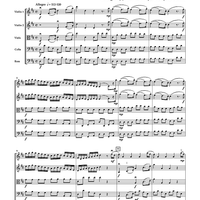 Symphonia No. 4 in D Major - for String Orchestra - Score