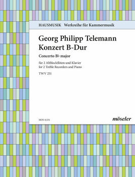 Concerto B-flat major - Piano Score With Solo Part