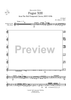 Fugue XIII from "The Well Tempered Clavier", BWV858b - Bb Trumpet (Optional Horn)