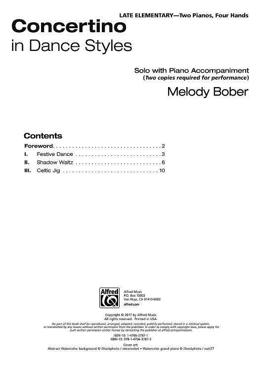 Contents and Foreword - Bonus Material