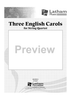 Three English Carols - Score