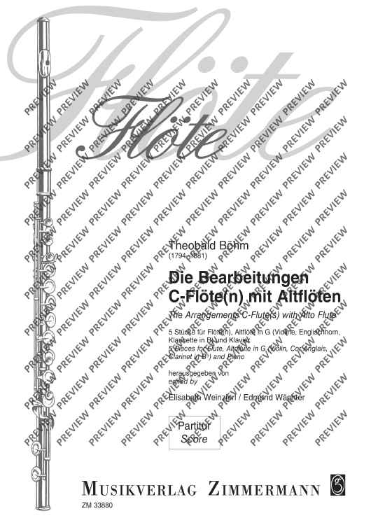 The Arrangements C-Flute(s) with Alto Flute