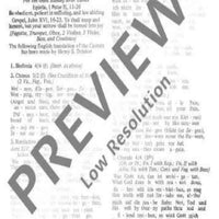 Cantata No. 12 (Dominica Jubilate) - Full Score