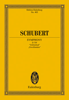 Symphony No. 8 B minor - Full Score