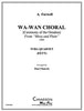 Wa-Wan Choral - Euphonium 1 BC/TC