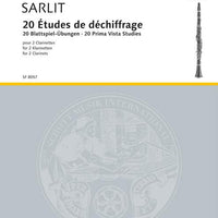 20 Prima Vista Studies - Performing Score