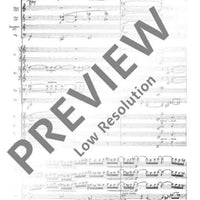 Chor gefangener Trojer - Full Score