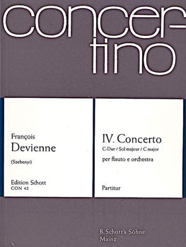 Concerto No. 4 G Major - Score