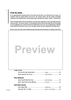 Title, Foreword and Contents - Bonus Material