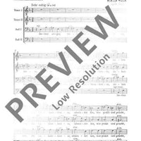 Mensch und Natur - Choral Score