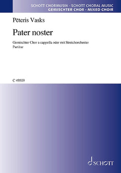 Pater Noster - Choral Score