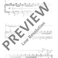 Requiem pour Erik Satie - Score and Parts