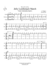 Jolly Lumberjack March - Percussion
