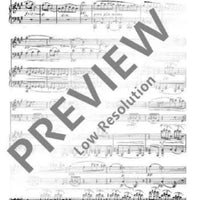 Piano Trio E minor - Full Score