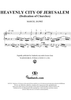 Heavenly City of Jerusalem, from Sixteen Chorales "Le Tombeau de Titelouze", Op. 38, No. 6