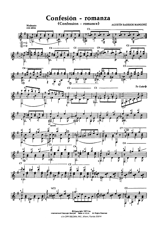 Confesion - romanza (Confession - romance)