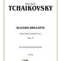 Piano Concerto No. 3, Opus 75, (1st movement: Allegro Brillante)