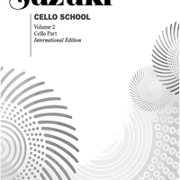Suzuki Cello School, Volume 2 - Cello Part