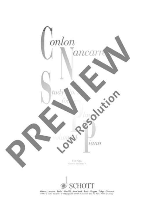 Collected Studies for Player Piano