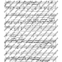 Variations on a folk song setting by Johannes Brahms - Score and Parts
