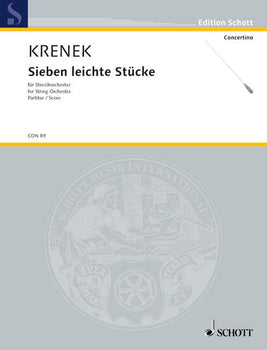 Sieben leichte Stücke - Score