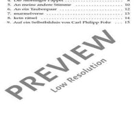9 Songs to Poems from Peter Härtling