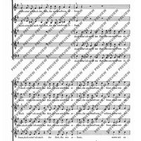 Farewell madrigal - Choral Score