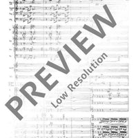 Chor gefangener Trojer - Full Score