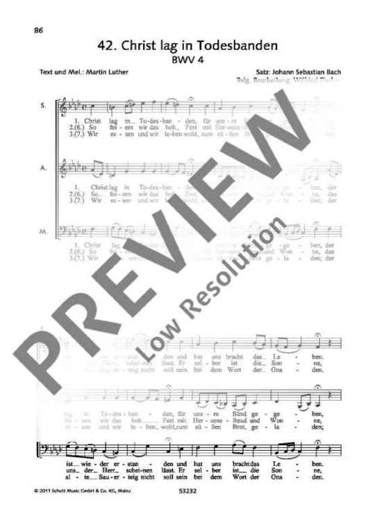 Christ lag in Todesbanden