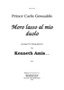 Moro lasso al mio duolo - Introductory Notes