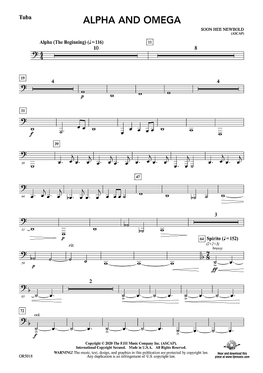 Alpha and Omega - Tuba