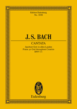 Cantata No. 51 (Dominica 15 post Trinitatis et in ogni Tempo) - Full Score