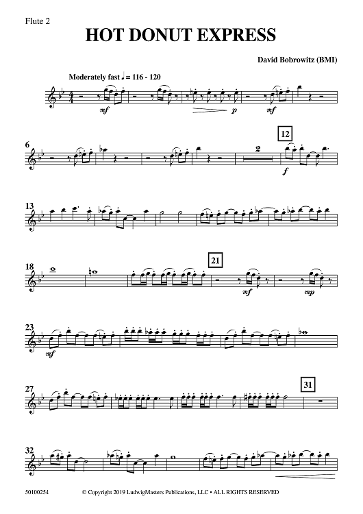 Hot Donut Express - Flute 2