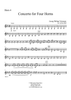 Concerto for Four Horns - Horn 4