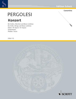 Concerto in Bb Major - Score