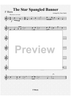 The Star-Spangled Banner - F Horn
