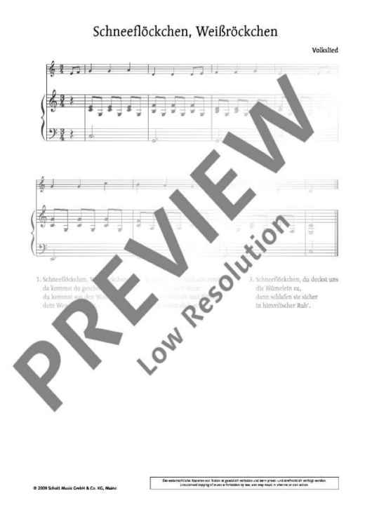 Schneeflöckchen, Weissröckchen