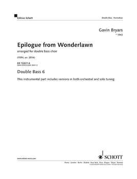 Epilogue from Wonderlawn - Double Bass 6