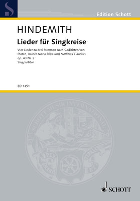 Lieder für Singkreise - Choral Score