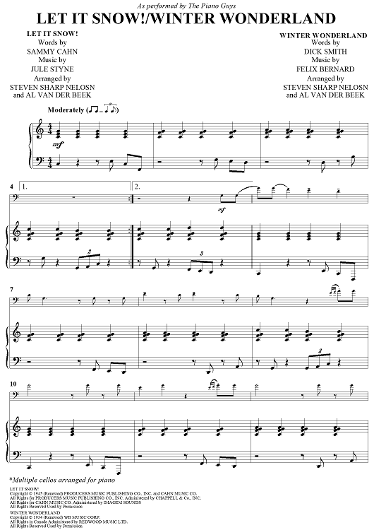 Let It Snow! / Winter Wonderland